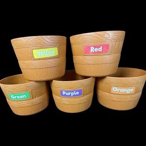 Learning Resources Farmers Market Color Sorting Set of 5 READ